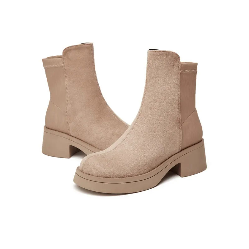 DAPHNE Ankle Boots Women's White-9