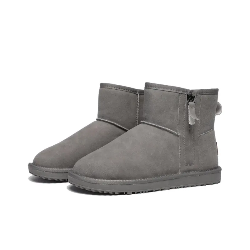 SEMIR Warm Short Mid-Calf Snow Boots Men's-2
