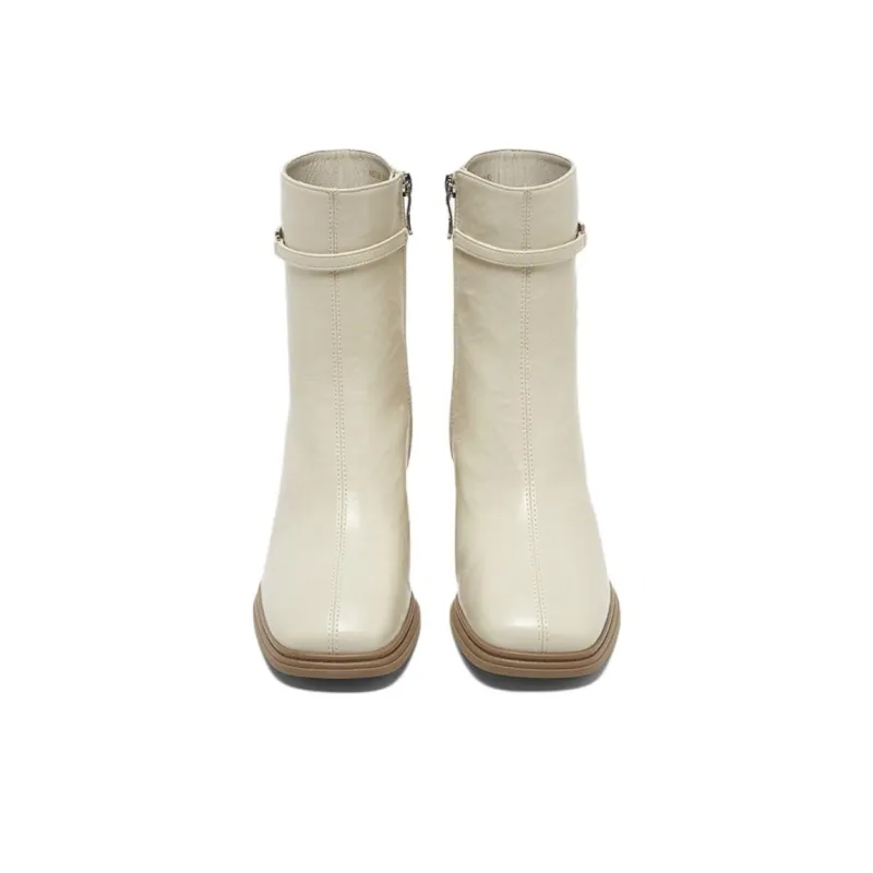 BASTO Ankle Boots Women's Black/Burgundy/Brown/Beige-14