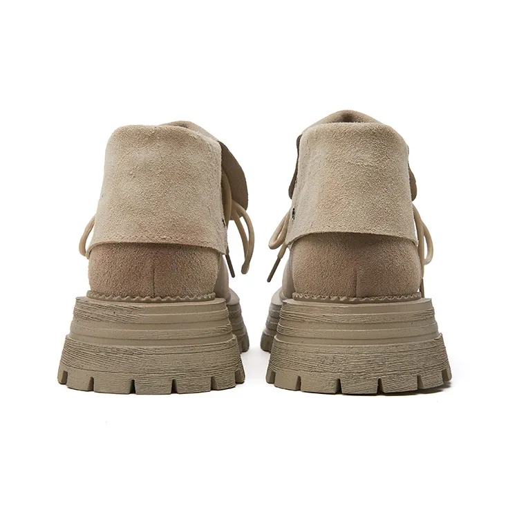 LONSDALE Short Martin Boot Women's Beige-3
