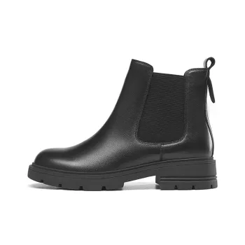 KANGNAI Crew Chelsea Boots 3.5cm Women's