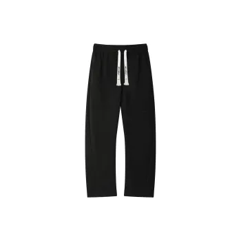 P8H9 Knitted Sports Pants Unisex Black
