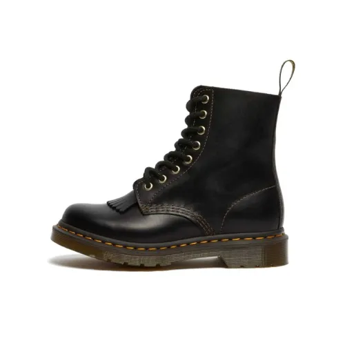 Dr.Martens 1460 Pascal Abruzzo Martin Boots Black Women's