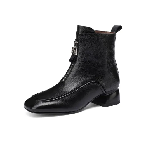 XIAOAJUE Ankle Boots 3.5cm Women's