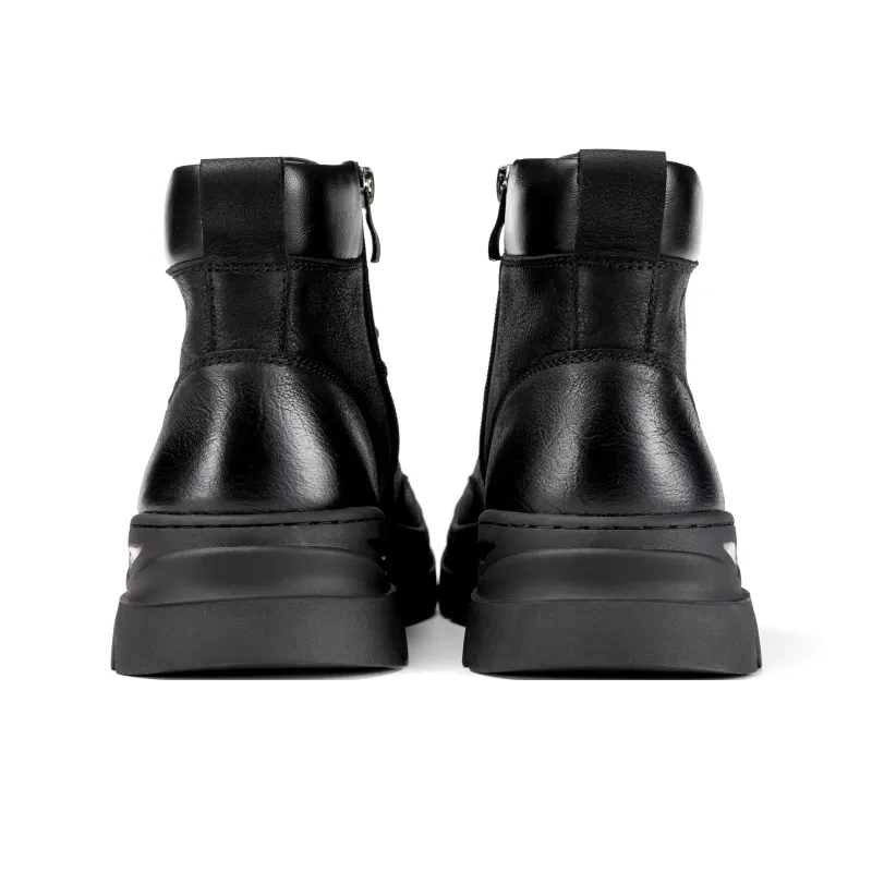 AOKANG 10.5cm Martin Boot Men's Black-4