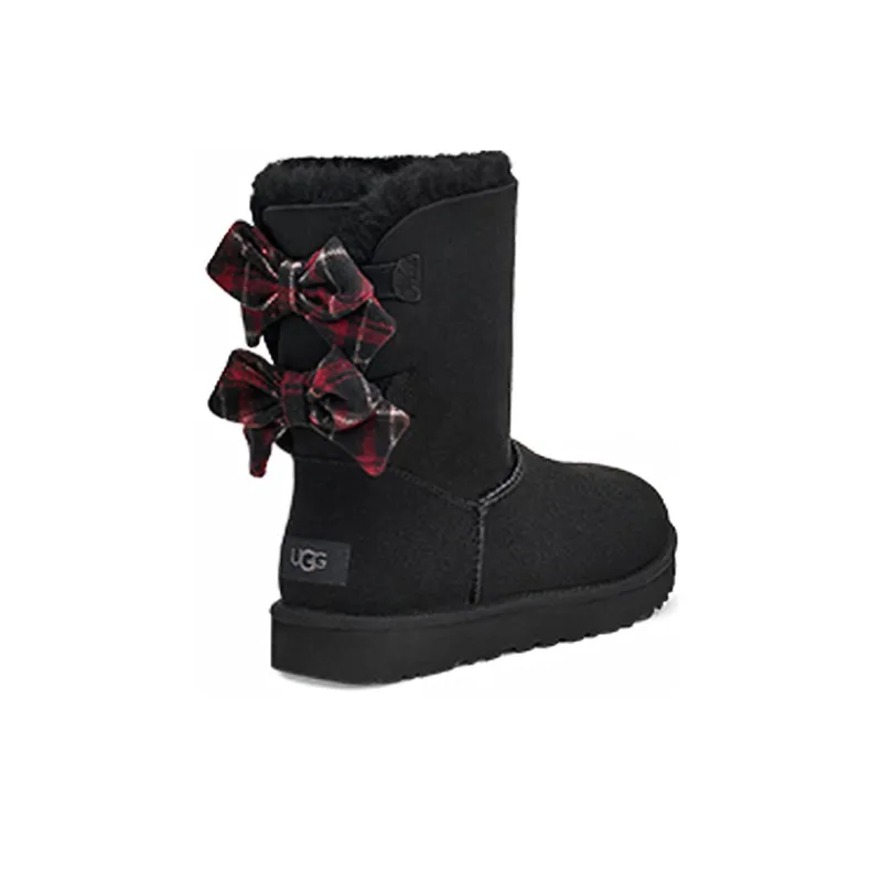 UGG Bailey Bow Novelty High 'Black' Women's-2