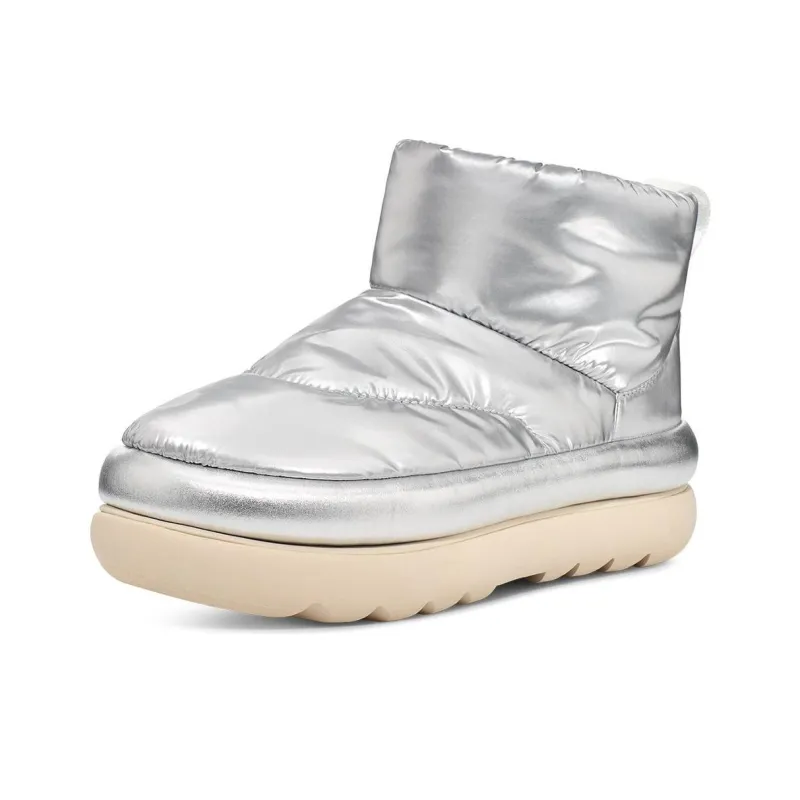 UGG Classic Maxi Mini Boot 'Metallic Silver' Women's-1
