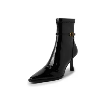 RAPHAEL SONA Ankle Boots 7.5CM Women's Black