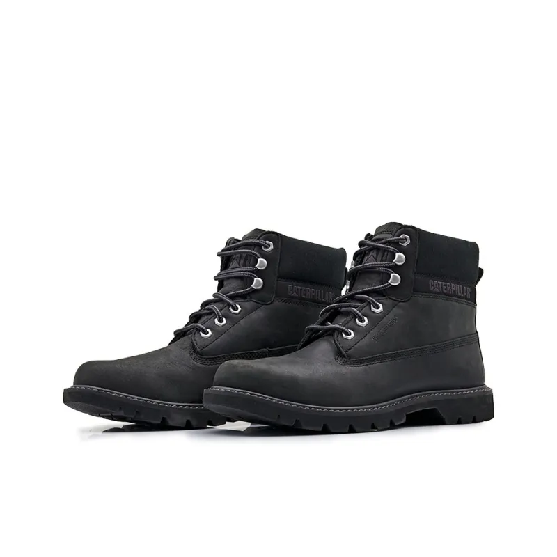 CAT E Colorado WP Abrasion Resistant Slip Resistant Outdoor Boots Unisex Black-1