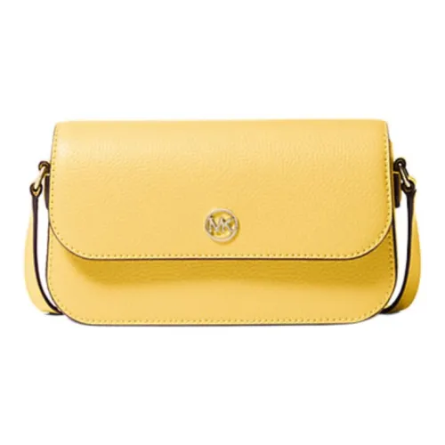 MICHAEL KORS Jet Set Travel Leather Shoulder Bag, Crossbody Bag Small Size Women's Daisy Yellow