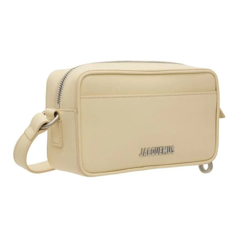 Jacquemus Le Baneto Leather Crossbody Bag Shoulder Bag Women's Ivory-1