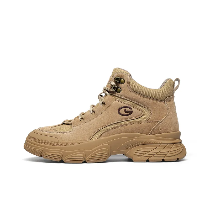 GOLDLION Abrasion Resistant Height Increasing Outdoor Boots Women's-0