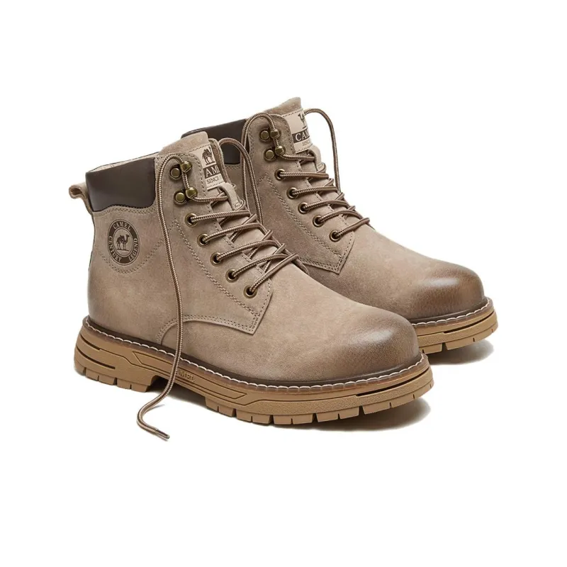 CAMEL Martin Boots Men CAMEL/Coffee-5