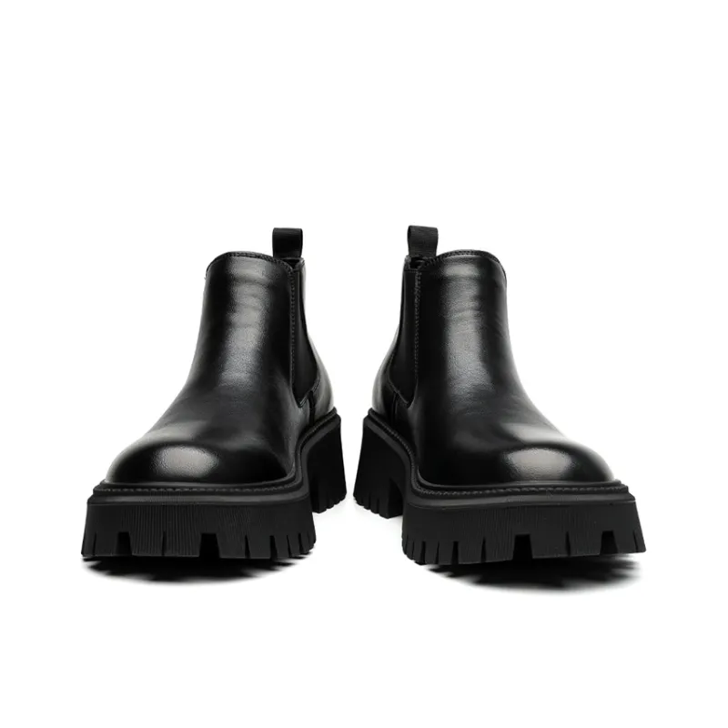 GZZ Chelsea Boots Men Black-3