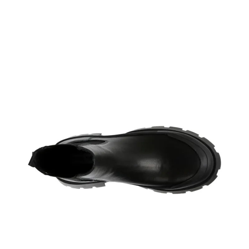 STEVE MADDEN Chelsea Boots Women's Black/Ecru-3