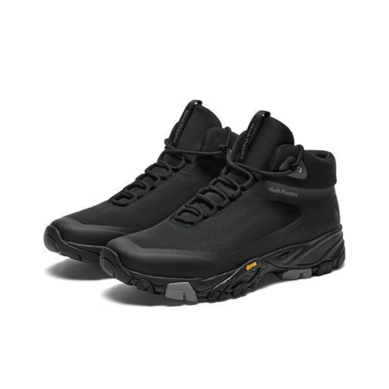 Hush Puppies Ankle Boots Men Black/Khaki-2