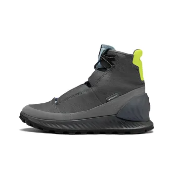 Ecco Thermal Ankle Length Outdoor Boots Men's Gray