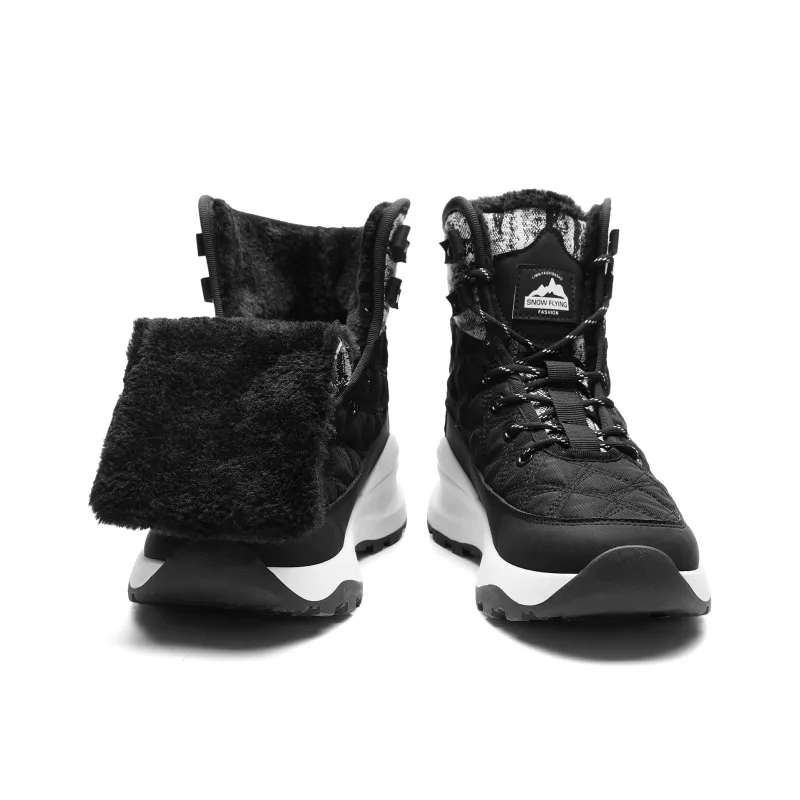 SNOW FLYING Short Snow Boots Unisex-16