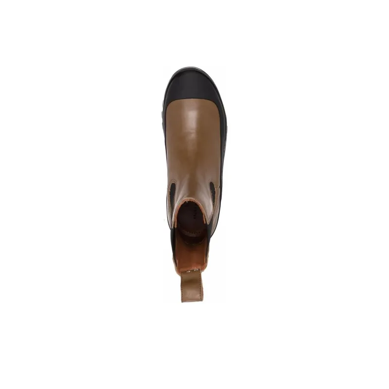 REJINA PYO Imogen Short Chelsea Boots 3cm Women's Brown-4