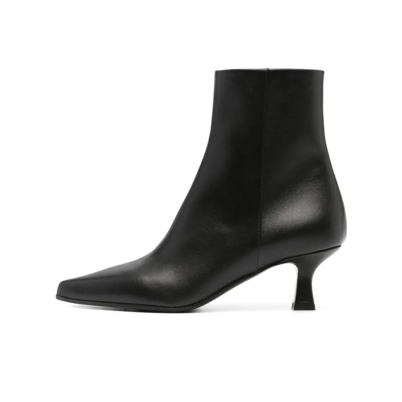3Juin Linzi Oxford 26mm Leather Ankle Boots-0