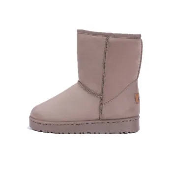 Warrior Warm Wear Resistant Height Increasing Crew Snow Boots Women's Khaki