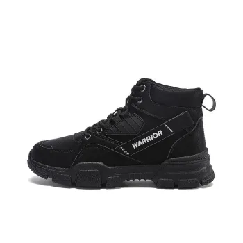 Warrior Short Snow Boots Men's Black