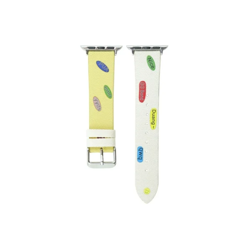 CHRROTA Watch Band Apple Compatibility Canvas Material-2