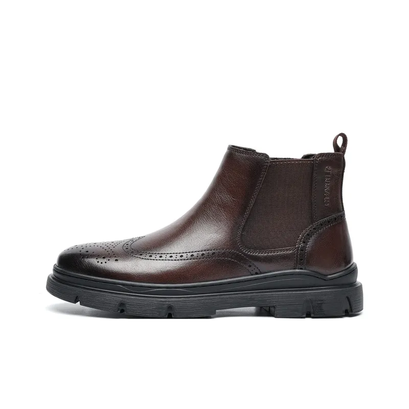 C°BANNER Chelsea Boots Men Brown-0