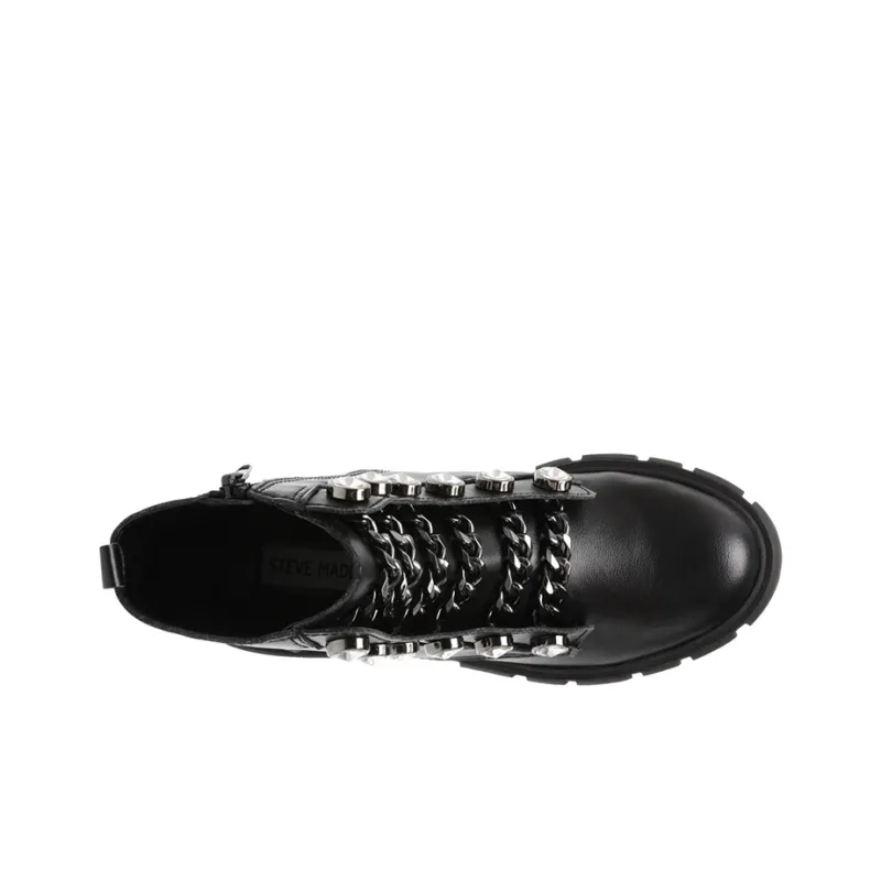 STEVE MADDEN Martin Boots Women's Black-3