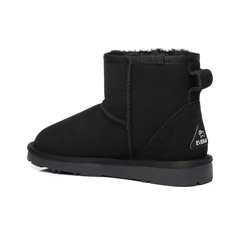 EVERAU Snow Boots Unisex Black-2