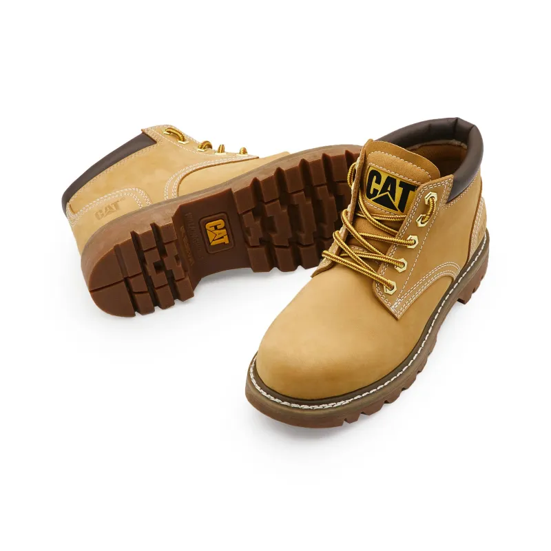 CAT DOUBLE DAY WOS B4C SS23 Short Martin Boot Women's Yellow-3
