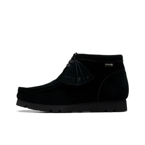 Clarks Wallabee Boots Gtx 'Black' Women's
