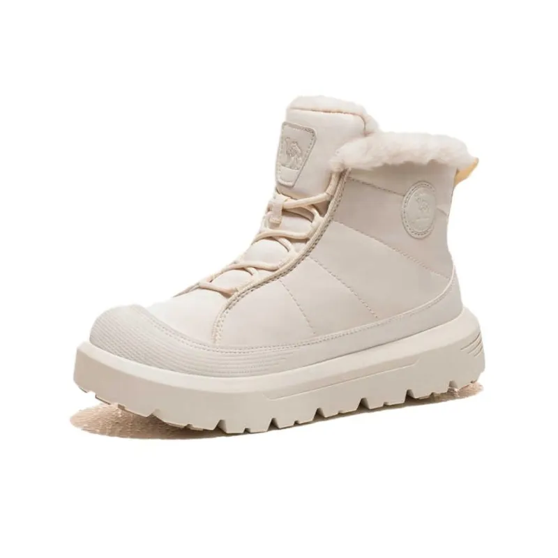 CAMEL Warm Height Increasing Crew Snow Boots Women's-1