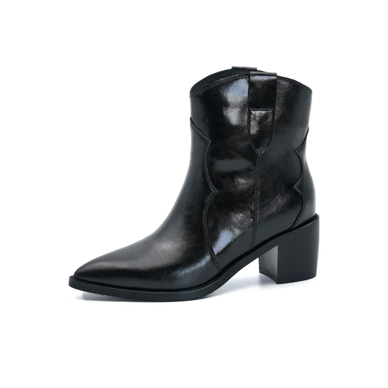 VENTIMONO Cowboy Boots Ankle Boots 5.5cm Women's-0