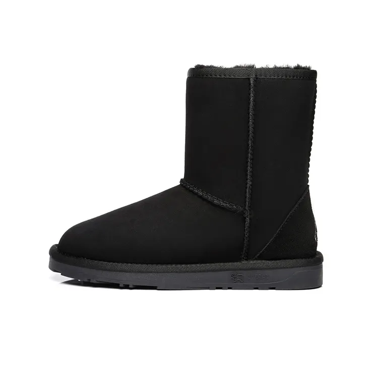 EVERAU Snow Boots Unisex Solid Color-0