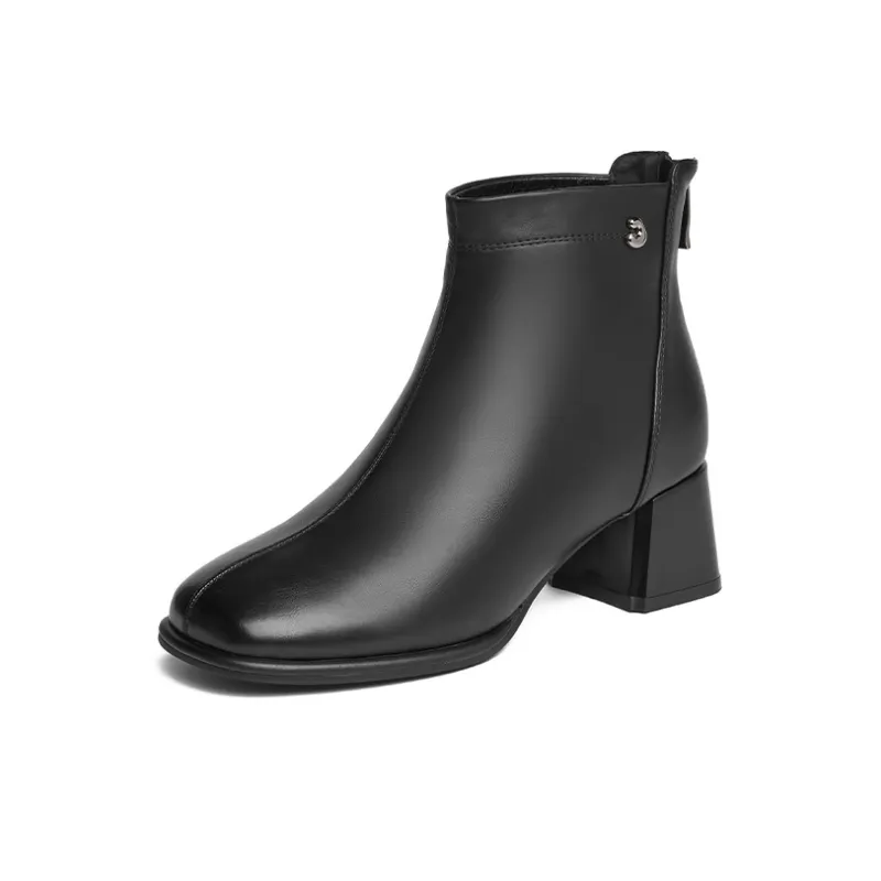 JOSINY Ankle Boots Women's Ecru/Black-18