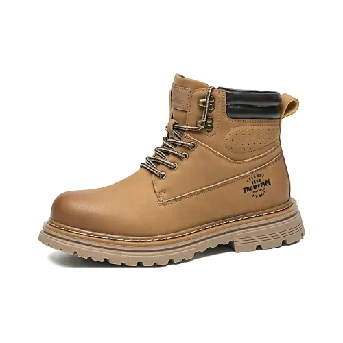 TRUMPPIPE Short Martin Boot Men's Yellow