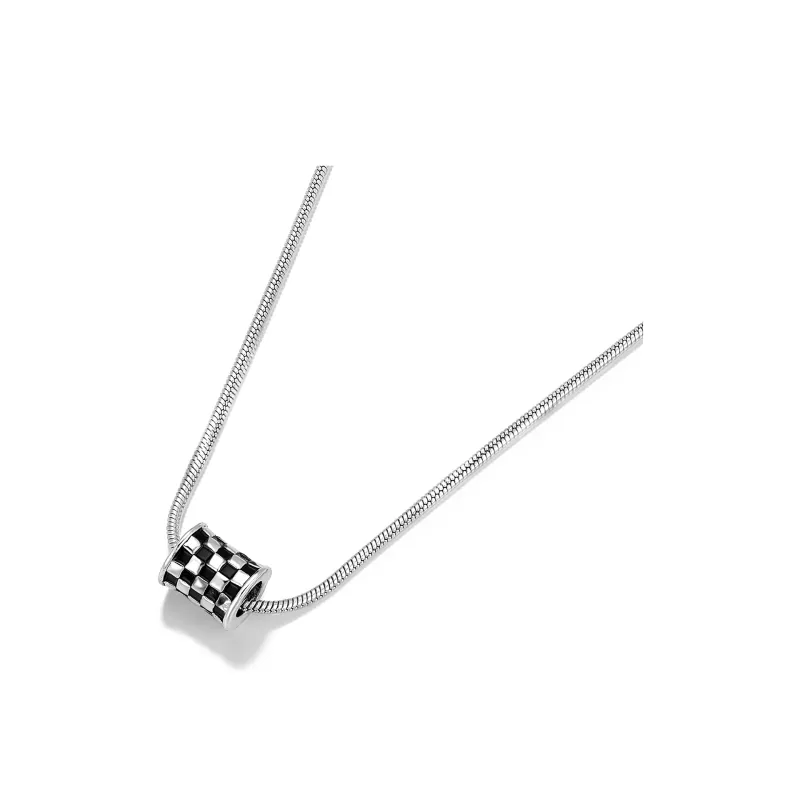 V.WI Titanium Steel Necklaces Unisex-1