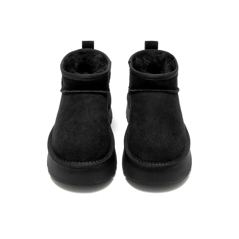 Beau Today Snow Boots Women's Camel/Black/Apricot-11