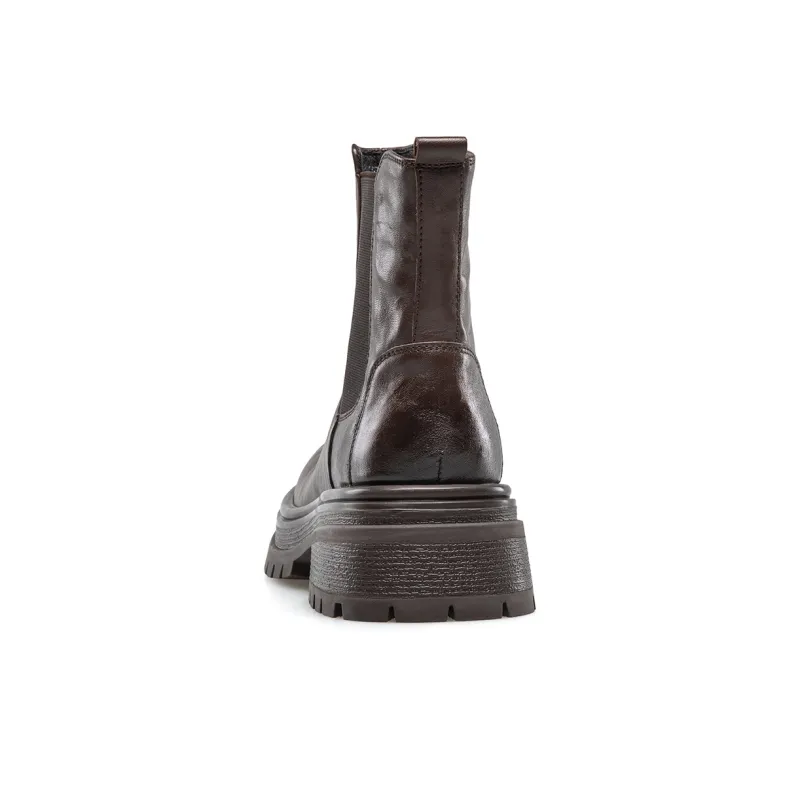 KANGNAI Crew Chelsea Boots Women's Black-8