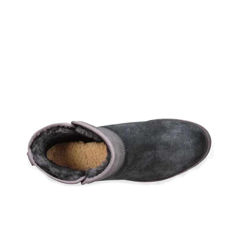 UGG Classic Slim W Kristin Fleece Lined Black Women's-4