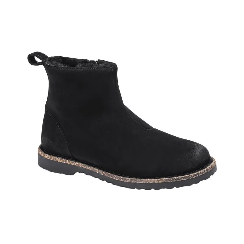 Birkenstock Ankle Boots Women's Black Narrow Fit-1