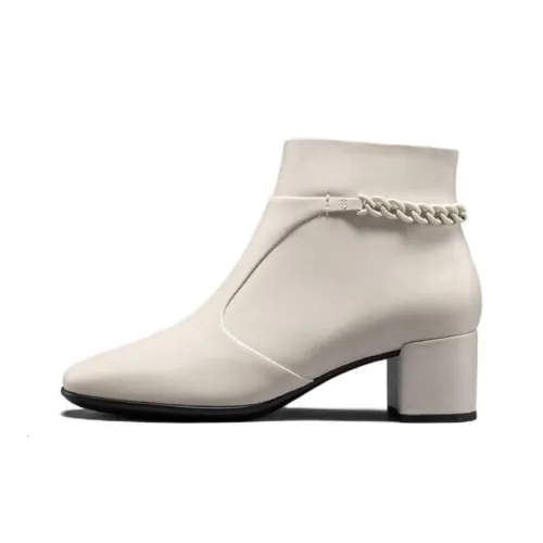 Ecco Ankle Boots 5cm Women's Lime Gray