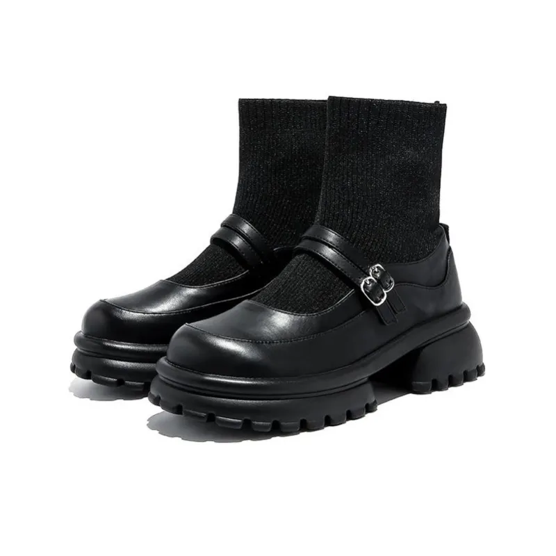 DAPHNE Ankle Boots Women's Black/Black Rice-1