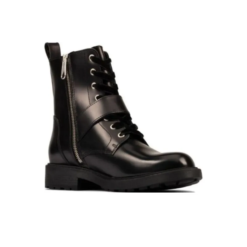 Clarks Ankle Boots Women's Black-3