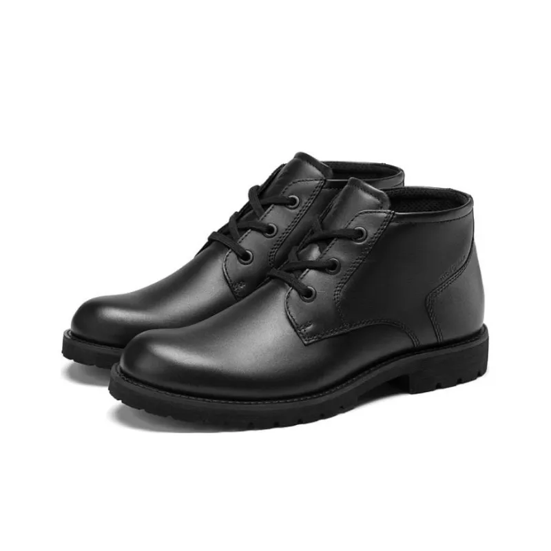 Ecco Ankle Length Martin Boot Men's Black-2