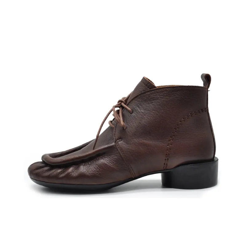 ARTMU Ankle Boots Women's Brown/Black-0