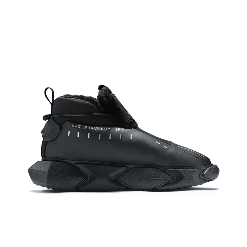 NORVINCY Snow Boots Unisex Black-1