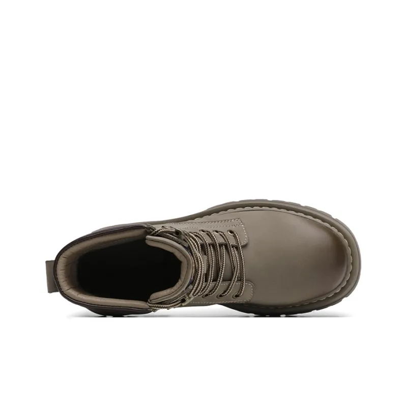 Dickies Slip Resistant Short Outdoor Boots Women's Camel-2