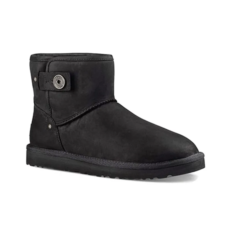 UGG M Beni Fleece Lined Snow Boots Black-2